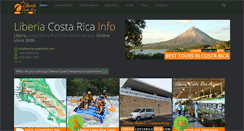 Desktop Screenshot of liberiacostaricainfo.com